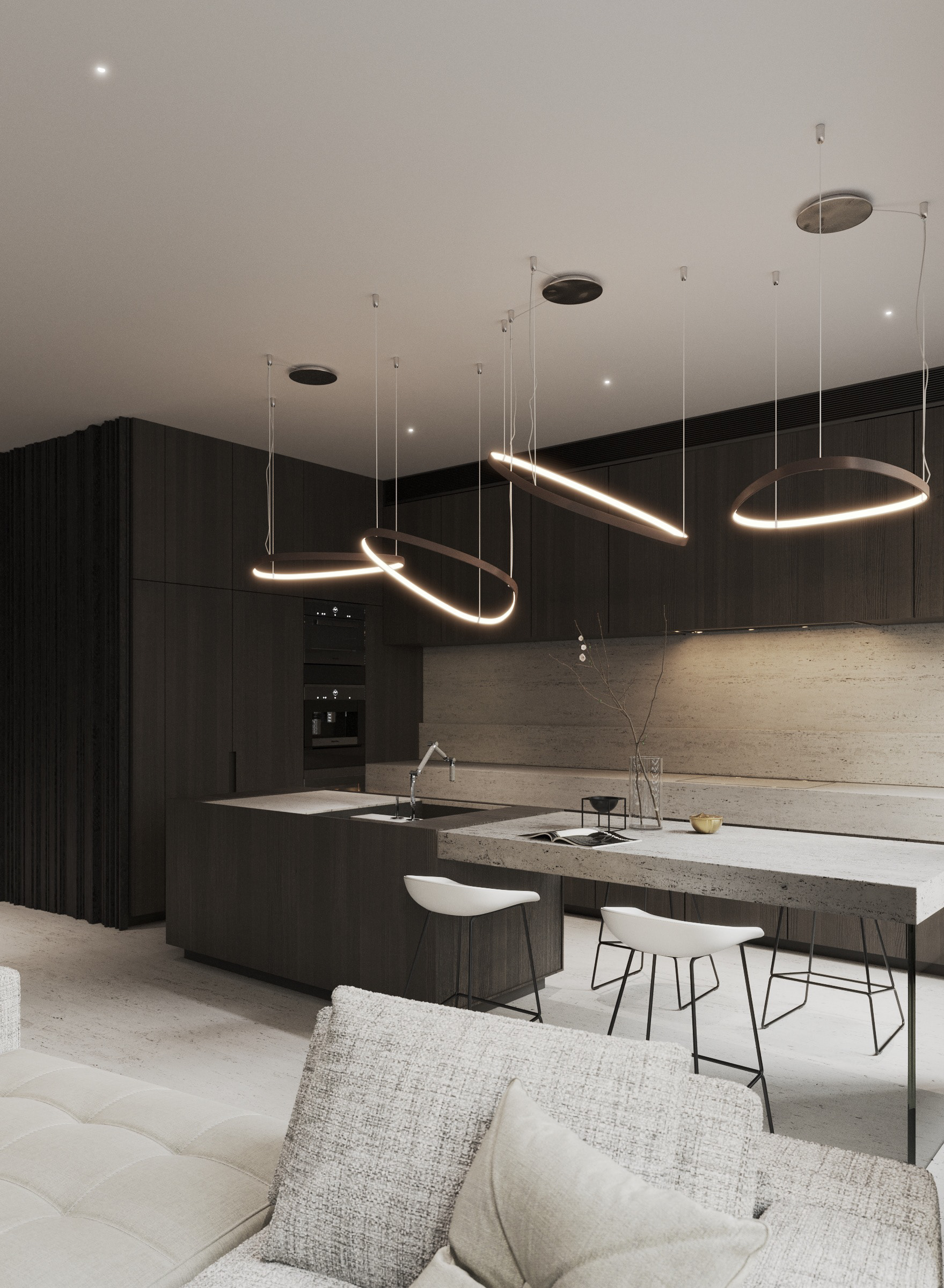 堤岸SN028号公寓丨俄罗斯圣彼得堡-11