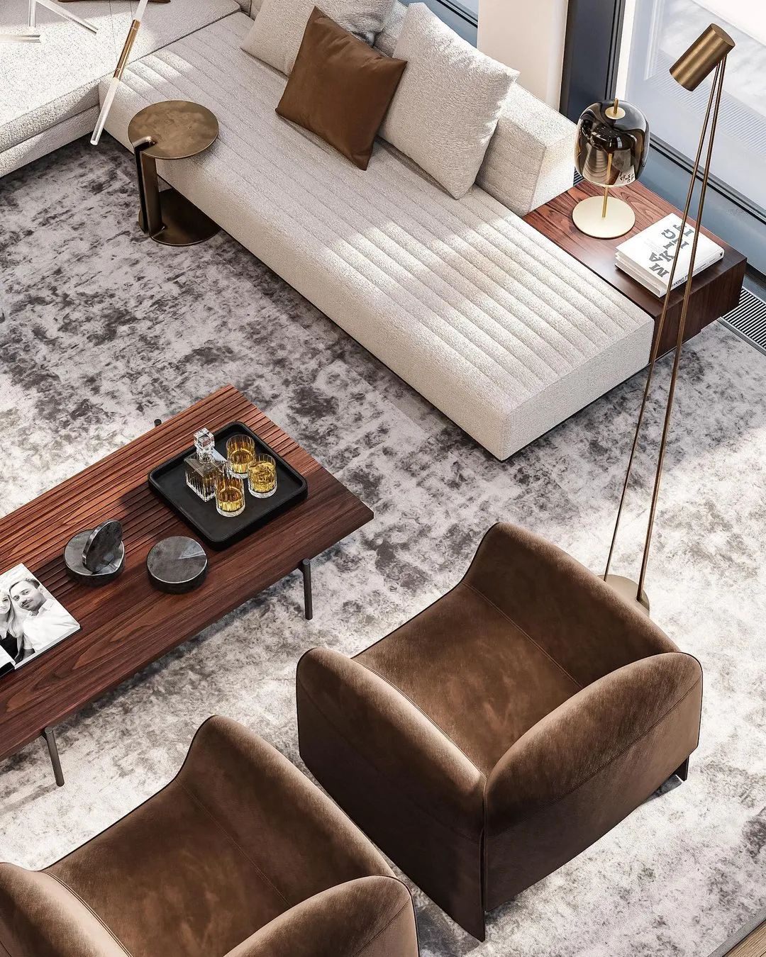 Minotti 家具打造优雅客厅空间-22