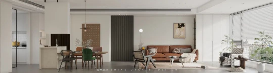 《橙熹设计》 | 混搭风格,充满温暖与趣味的家-69