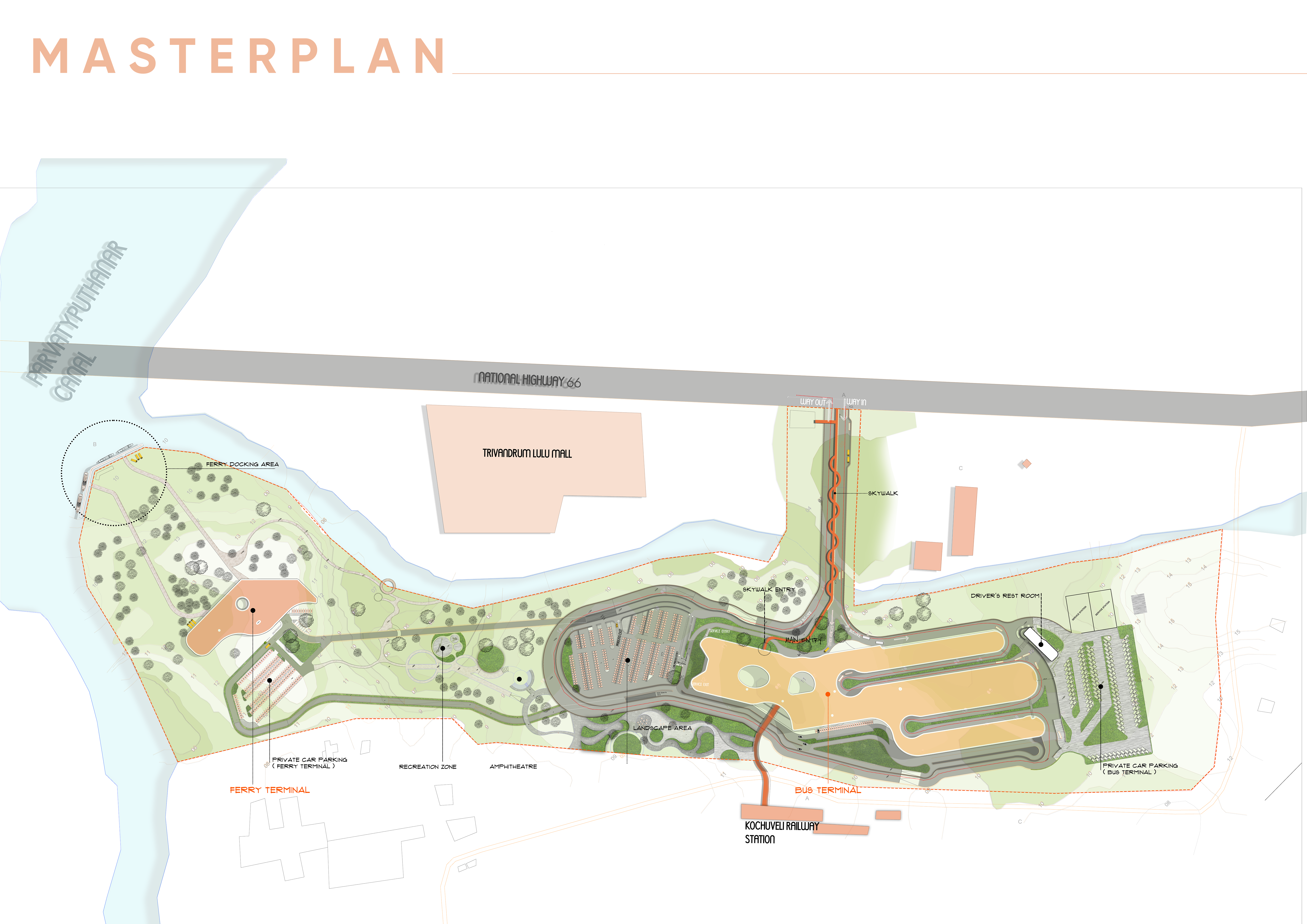 TRIVANDRUM MOBILITY HUB- THESIS PROJECT-6