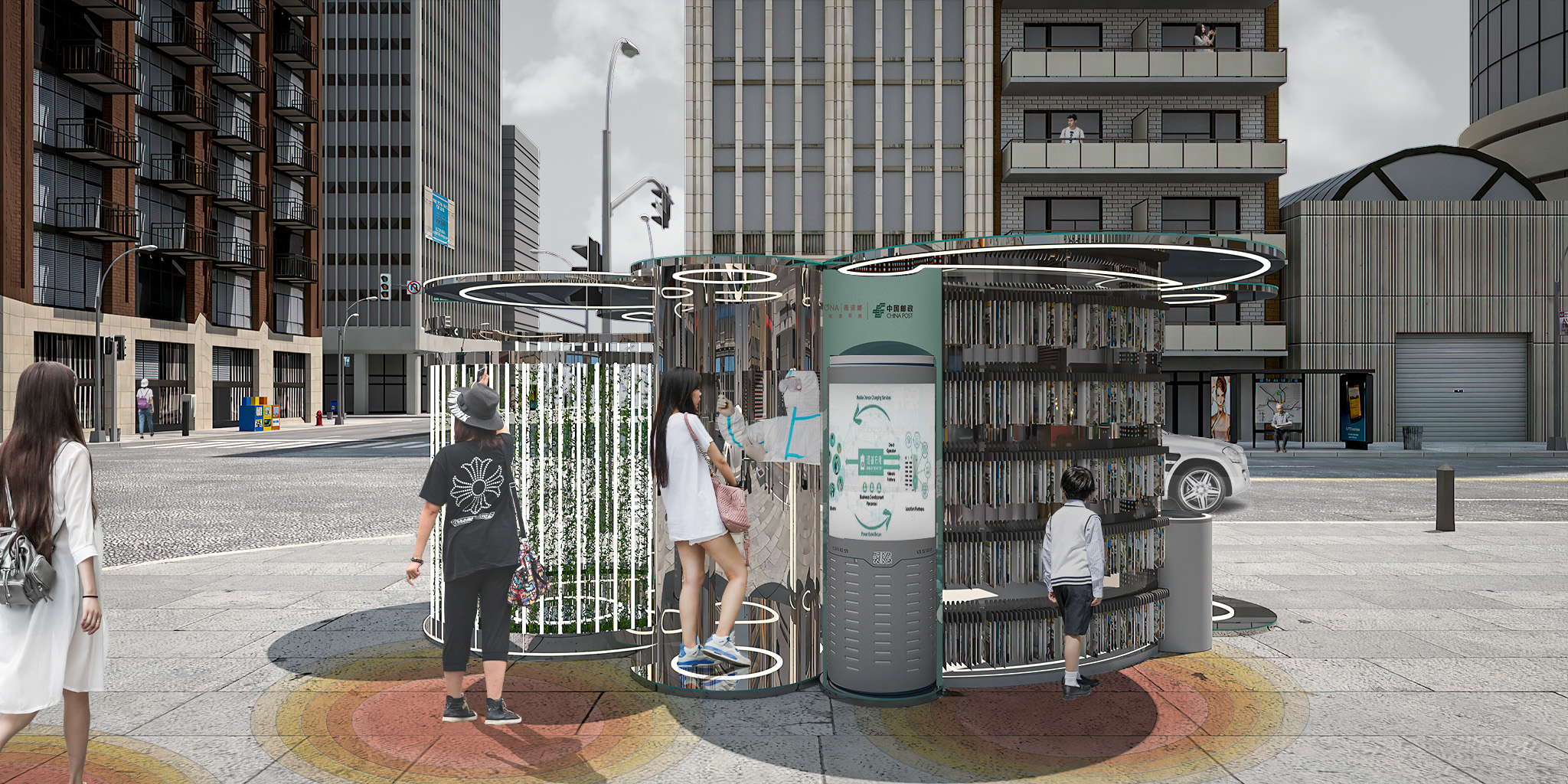 关于报刊亭在不同社会问题下的思考丨湖南师范大学美术学院环境艺术专业-59