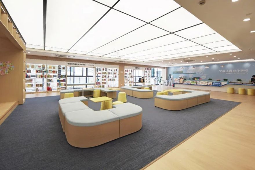 宁波上海世外学校图书室丨中国宁波-7