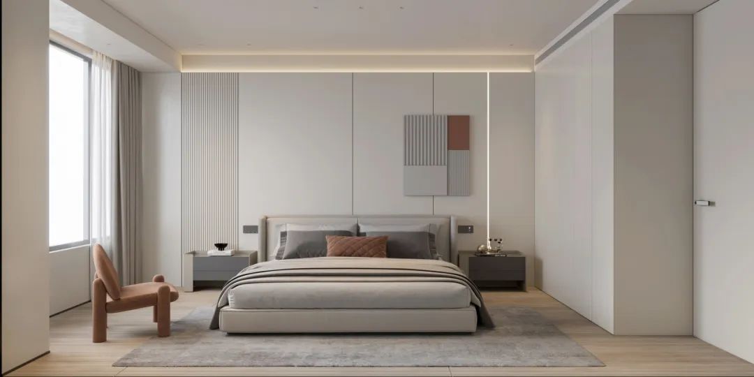 现代轻奢私宅设计丨山舍空间设计-46