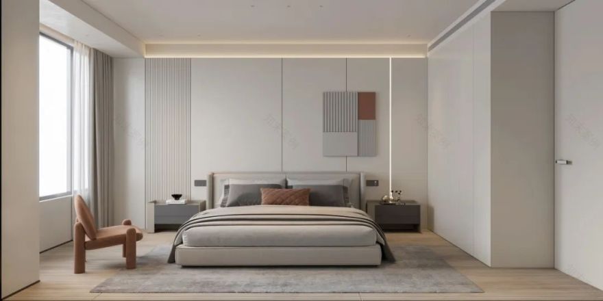 现代轻奢私宅设计丨山舍空间设计-46