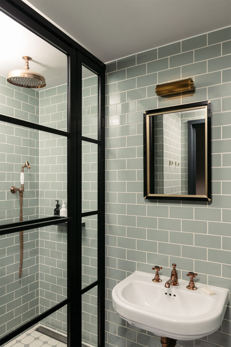 伦敦新霍克斯顿酒店 | 工业风几何印花的完美融合-13