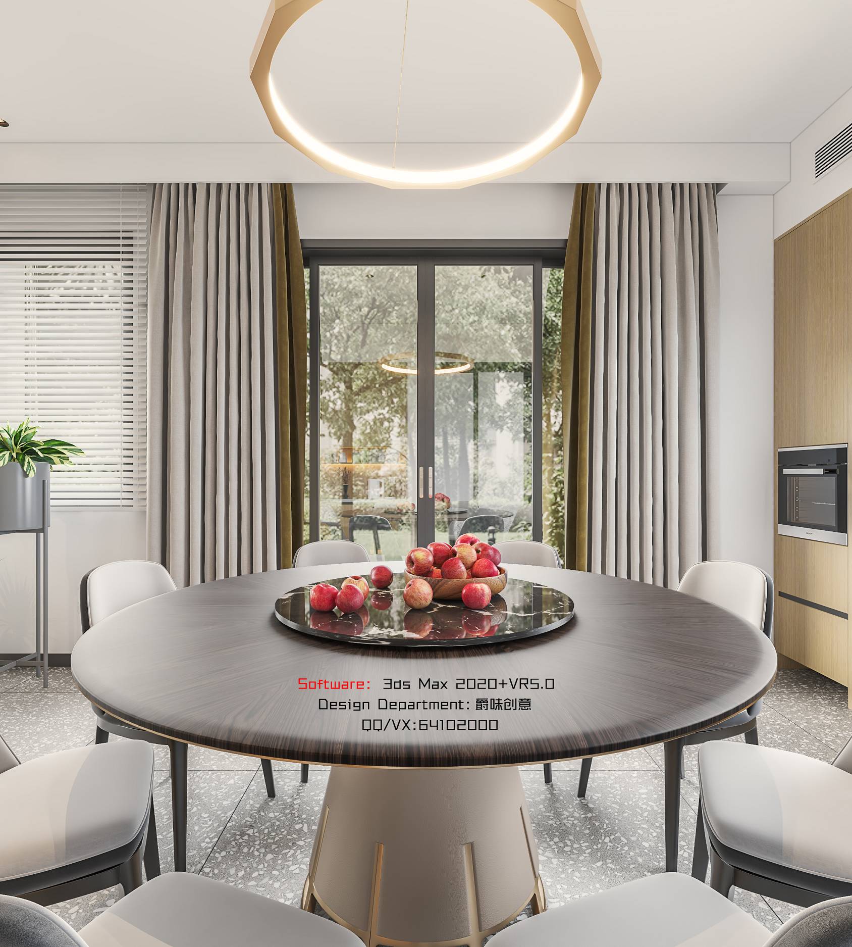 现代都市家居的 3D 视觉盛宴-10