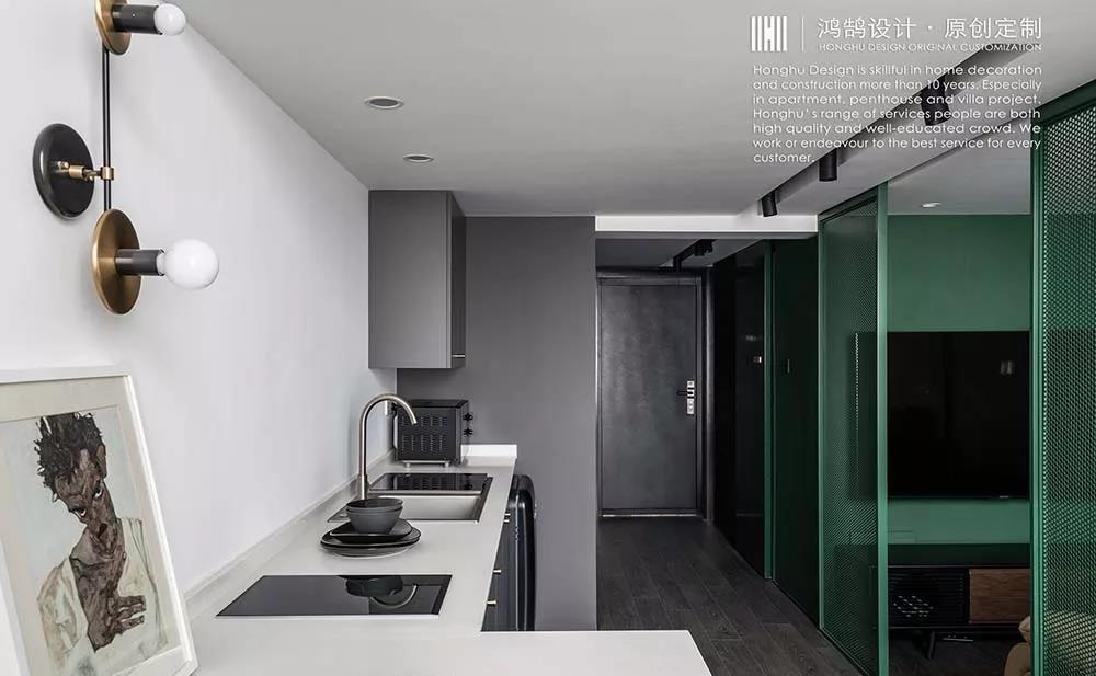 绍兴鸿鹄设计 · 60㎡独居 loft公寓,多功能空间改造-19