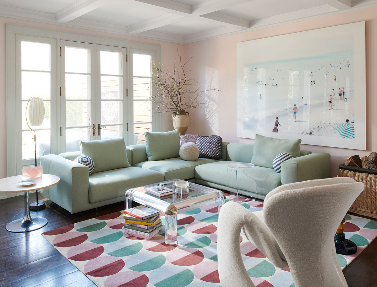 多伦多奇幻住宅 | 大胆配色与图案的完美结合-1