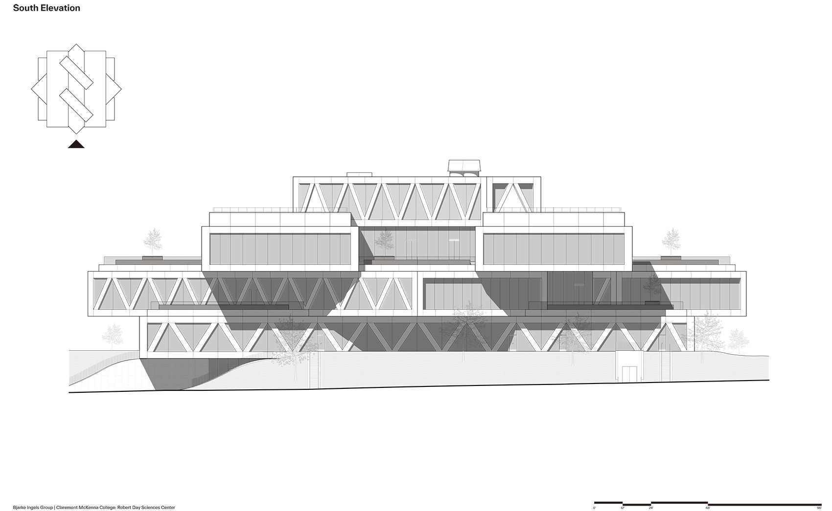 克莱蒙特·麦肯纳学院罗伯特·戴科学中心丨美国丨BIG-105