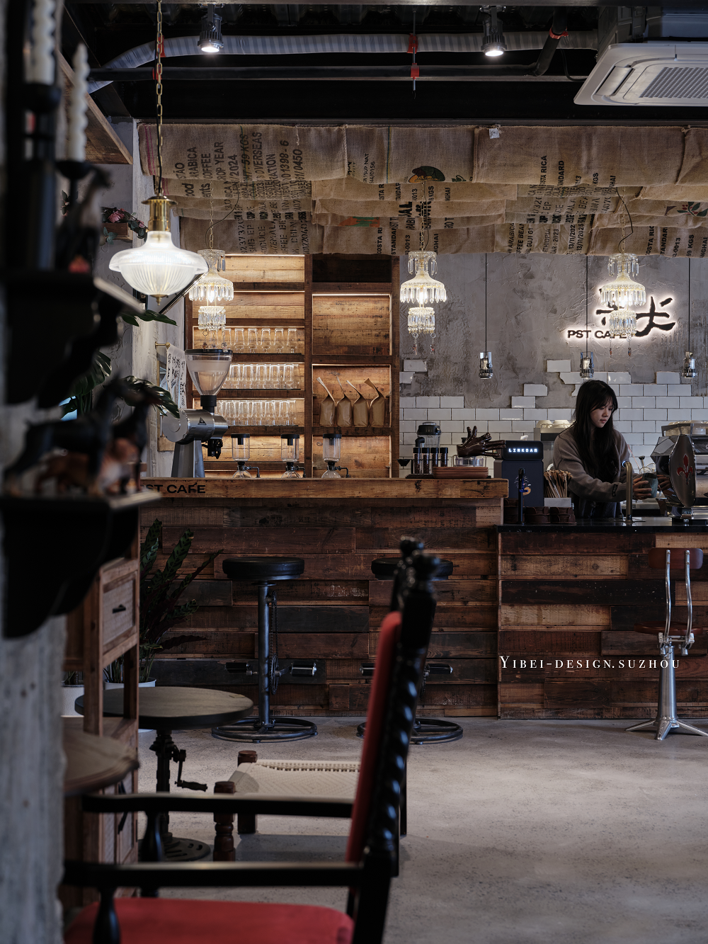 PST黑犬咖啡2.0丨商业空间设计-17