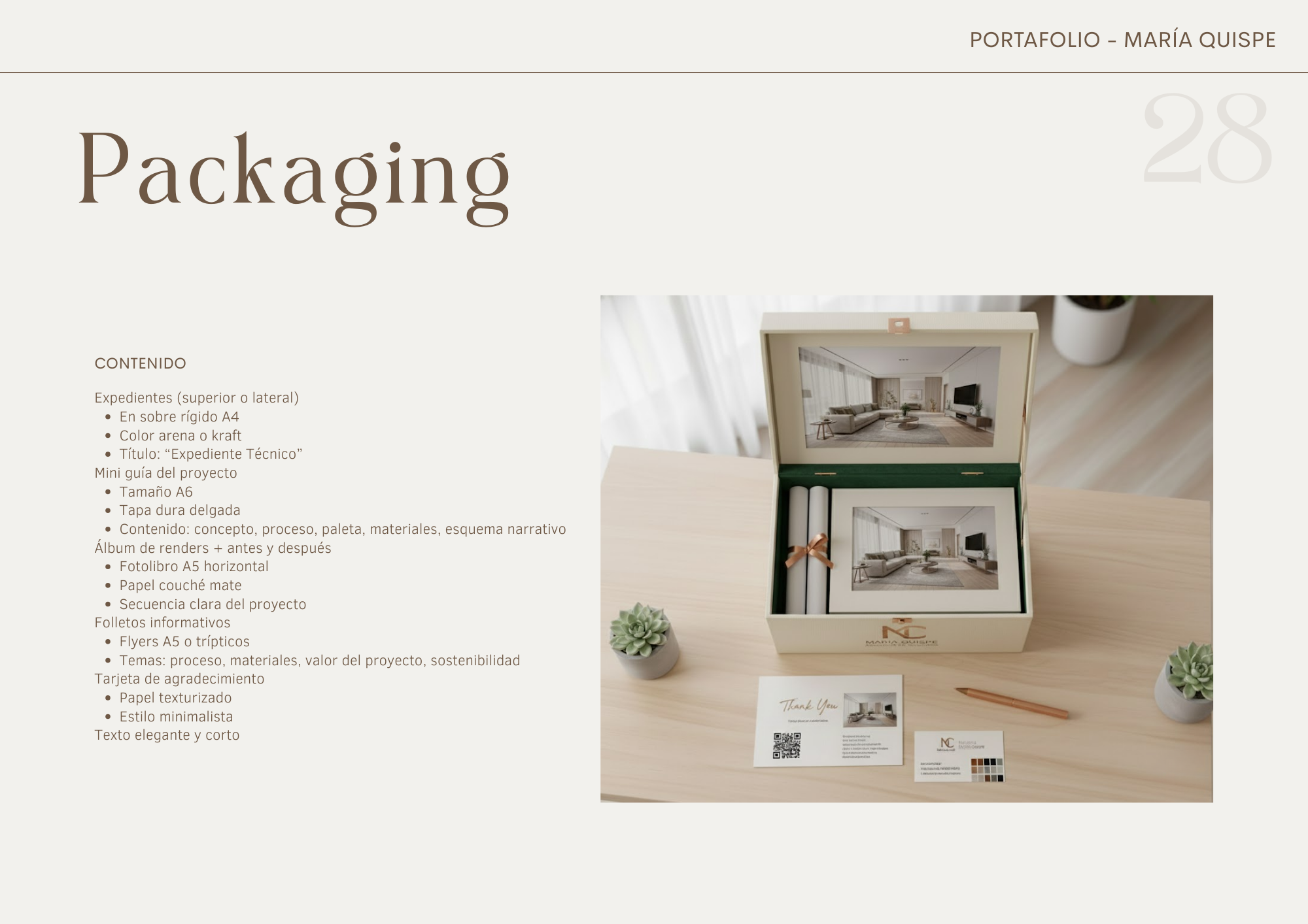 Portafolio profesional 2025-28