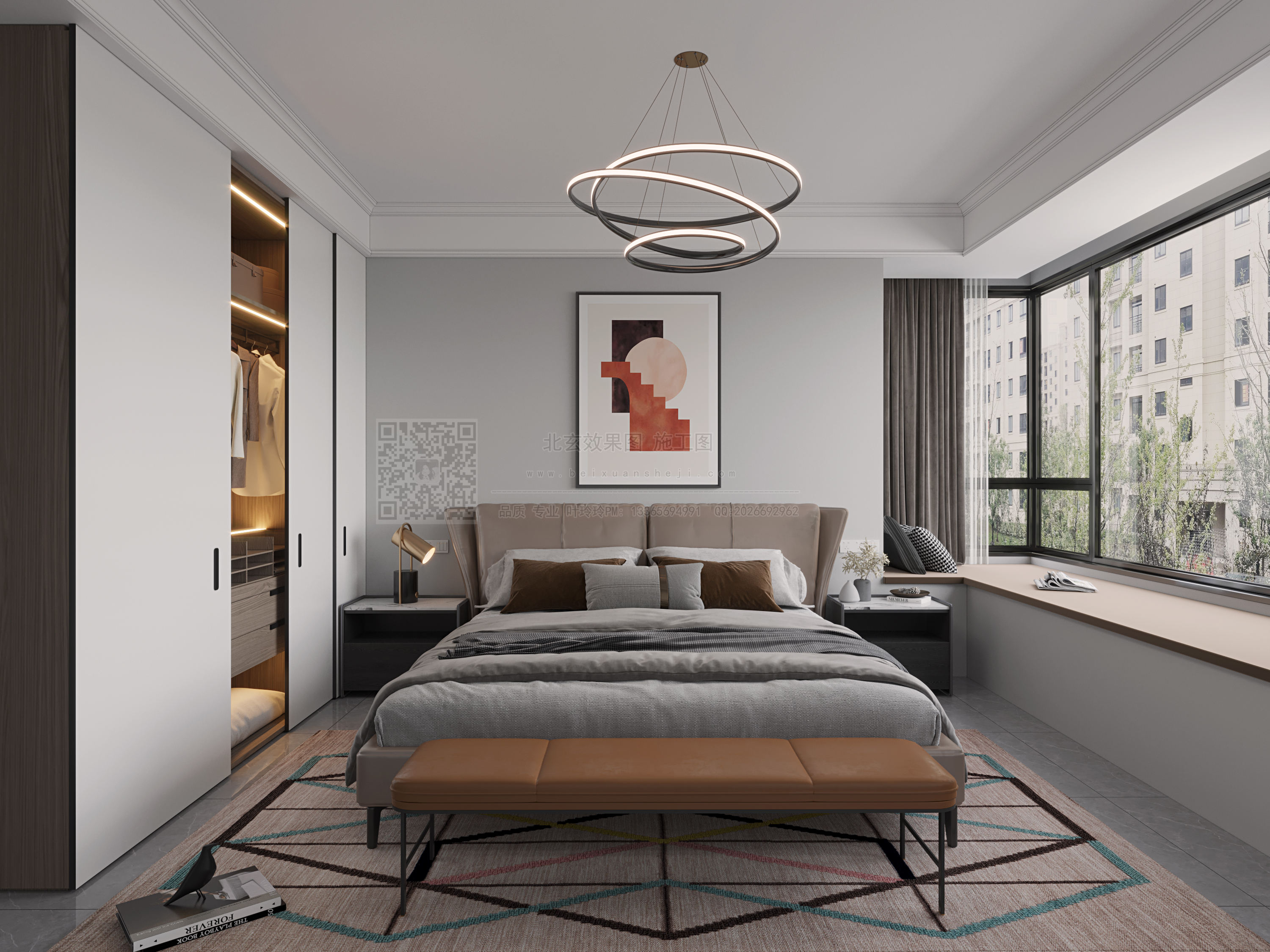 现代平层设计典范 · 强大小宇宙的温馨家园-7