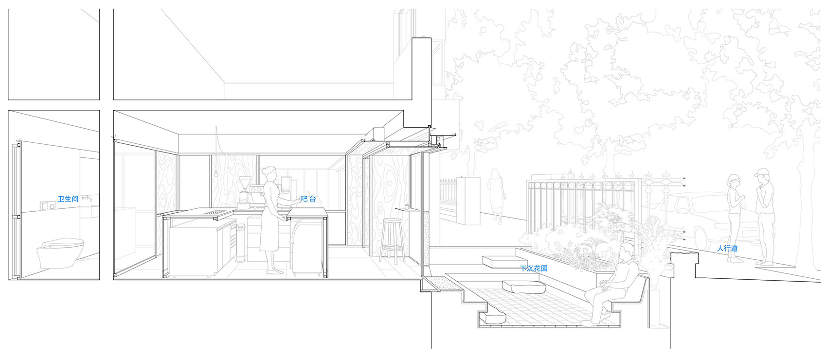 青岛海边的小花园咖啡店-17