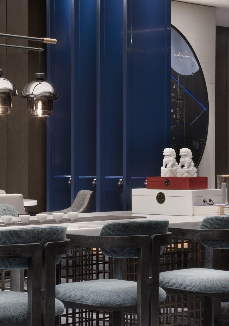 嘉兴中洲花溪地售楼处 | 光与影中的江南意境-60