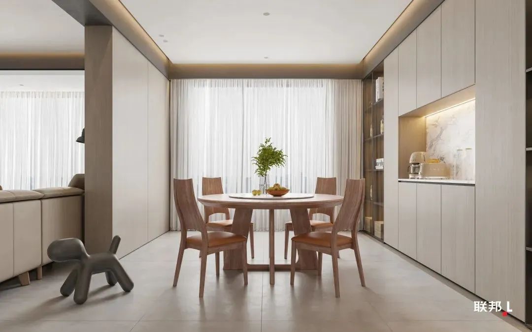 温柔奶油风家居设计-10