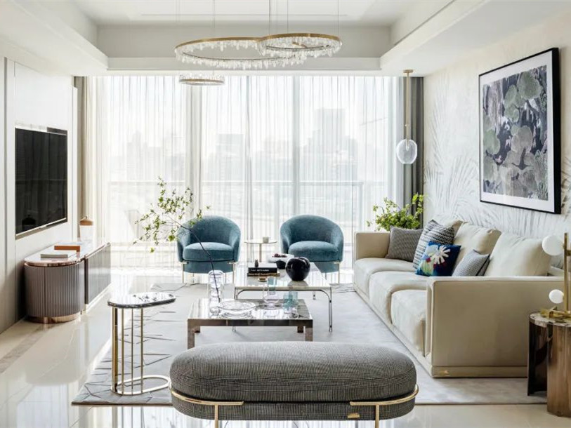 上海滨江凯旋门私宅丨中国上海丨观安设计-3