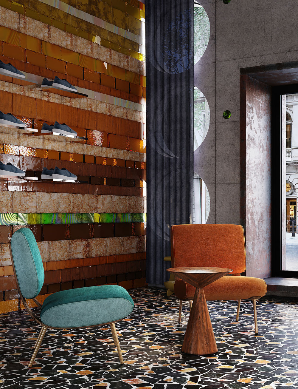 伏尔加商店丨意大利丨PUNTOFILIPINO ESTUDIO-9