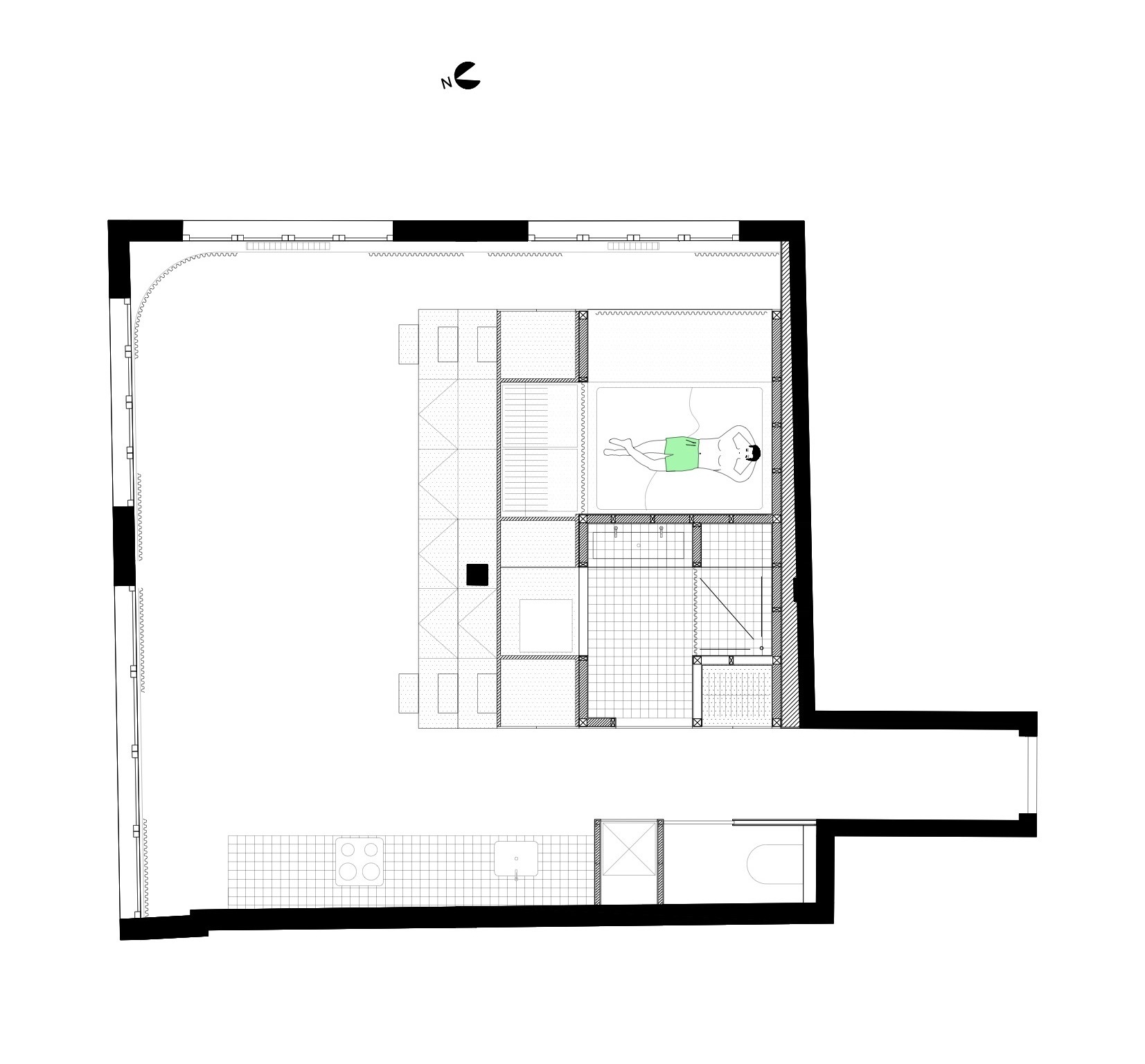 Apartment BDD / Jean Benoît Vétillard Architecture-36