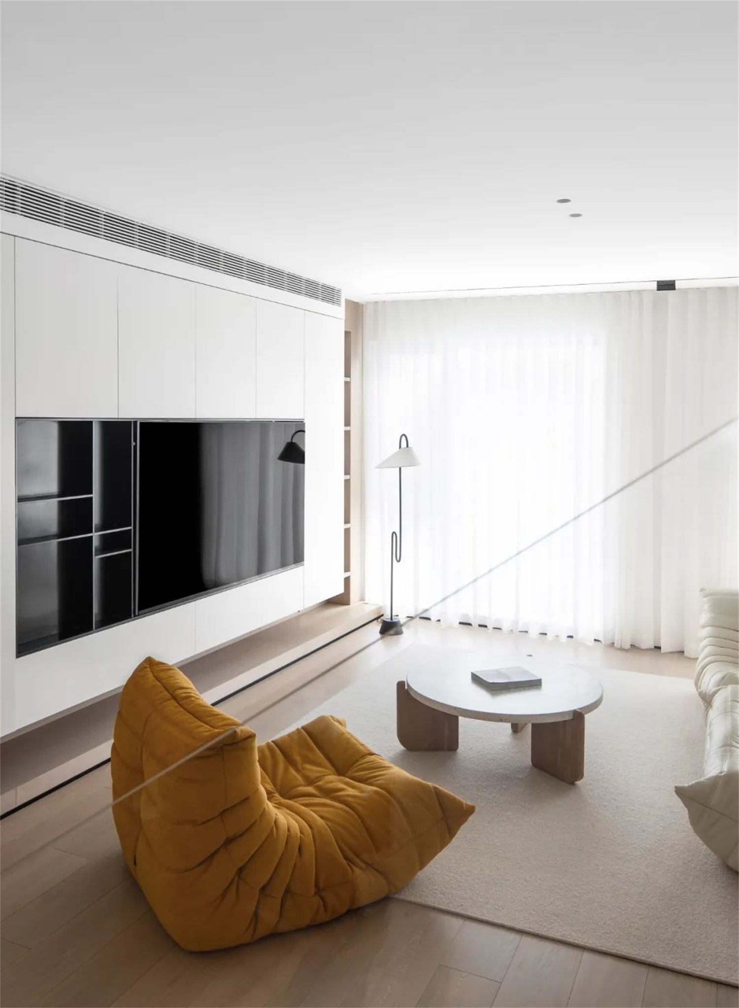 风之居 · 简约舒适的现代家庭空间丨现象空间设计-9