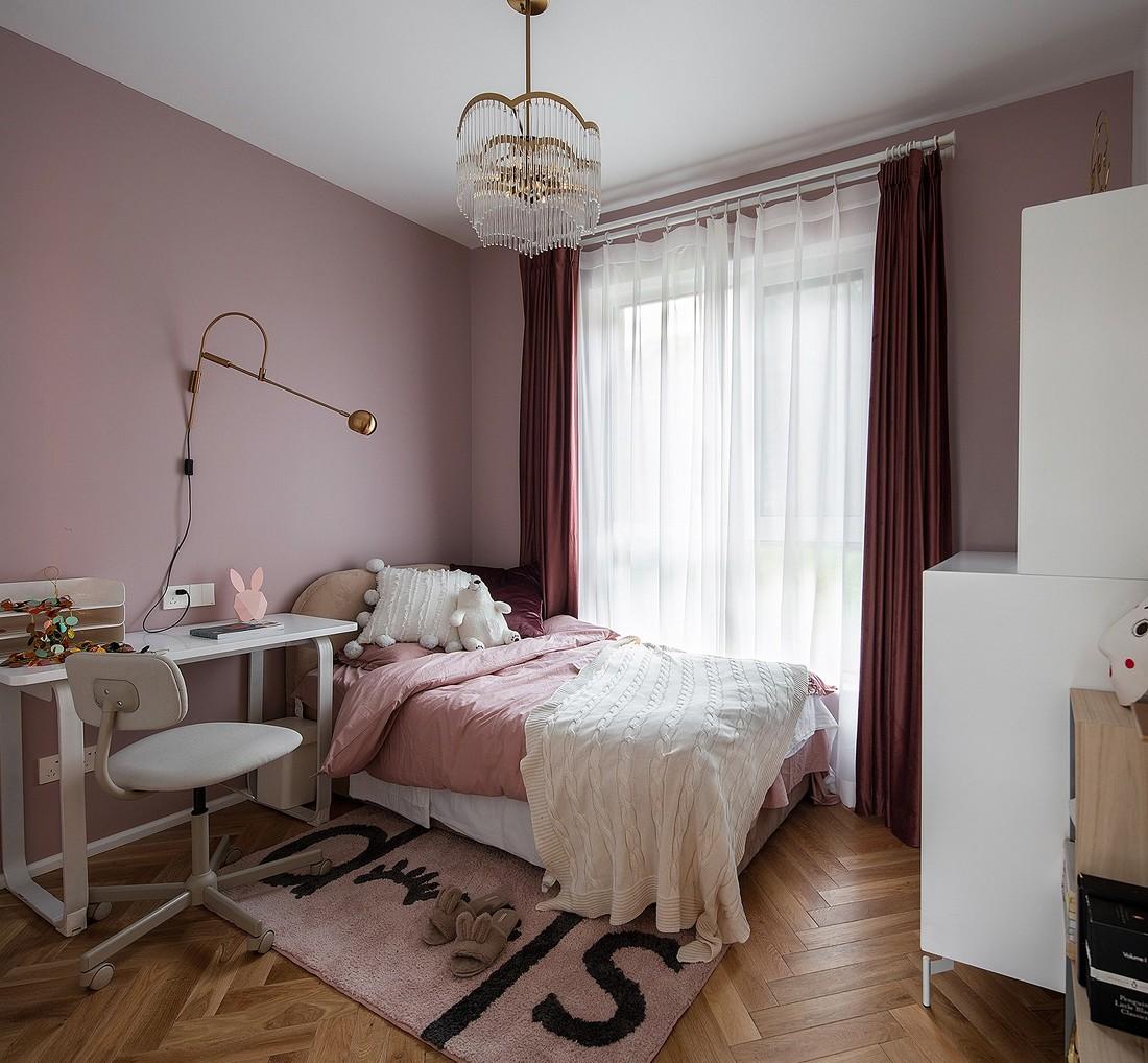 深白设计丨平层丨抛弃电视不要客厅，住进全能的复古图书馆-21