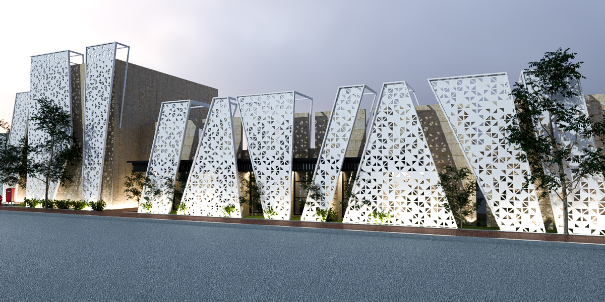 丰田培训中心外观设计-9