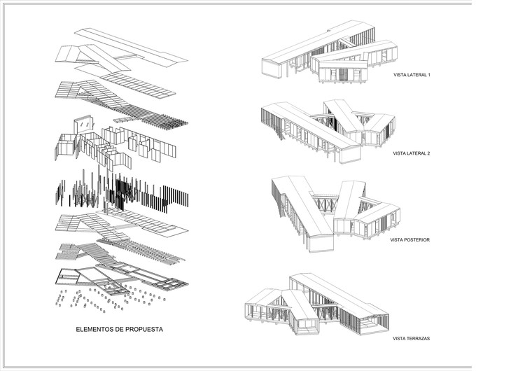 智利森林中的“Corridor House”-14