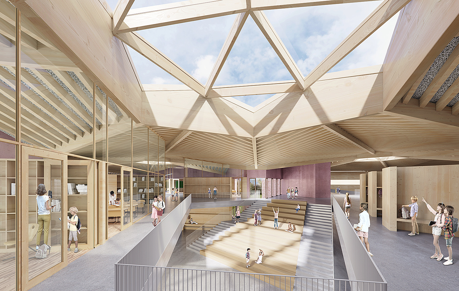 Schule am Kleinen See Eutin 新学校建设项目丨德国丨Mario Torres 等,景观 Nuwela 等-21