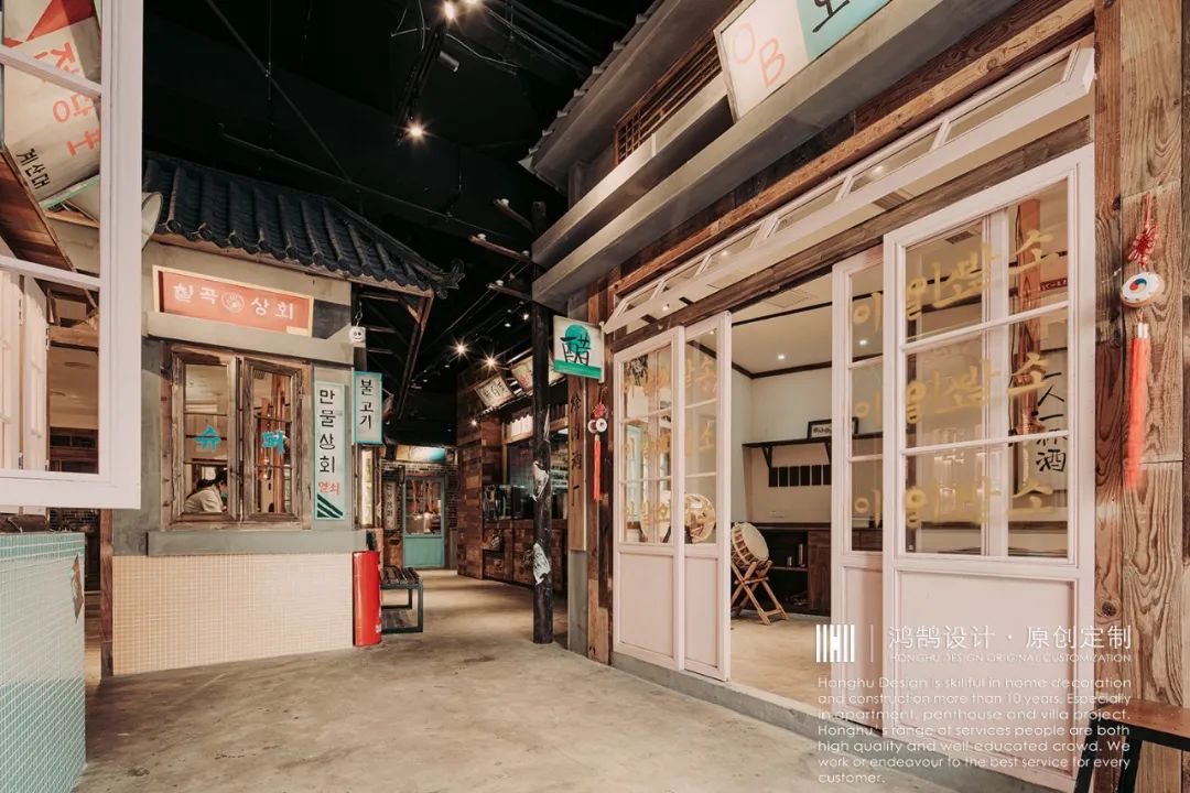 缘潭烤肉 | 复古韩国街头风情，美食与回忆的完美融合-6