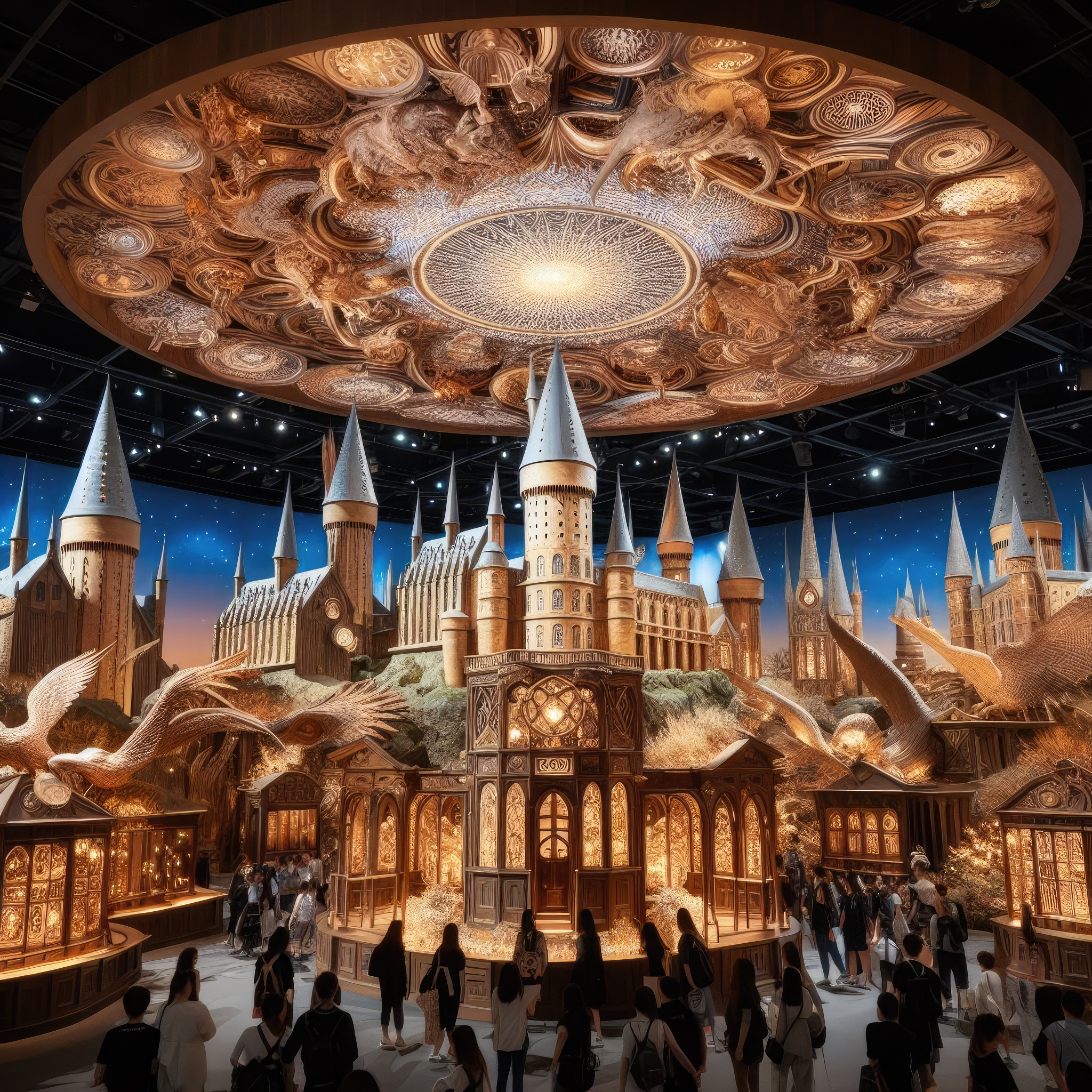 Harry Potter exhibition booth/interior store by Ai-6