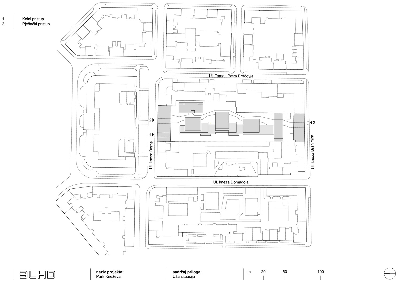 克罗地亚 Park Kneževa 住宅街区丨Studio 3LHD-50