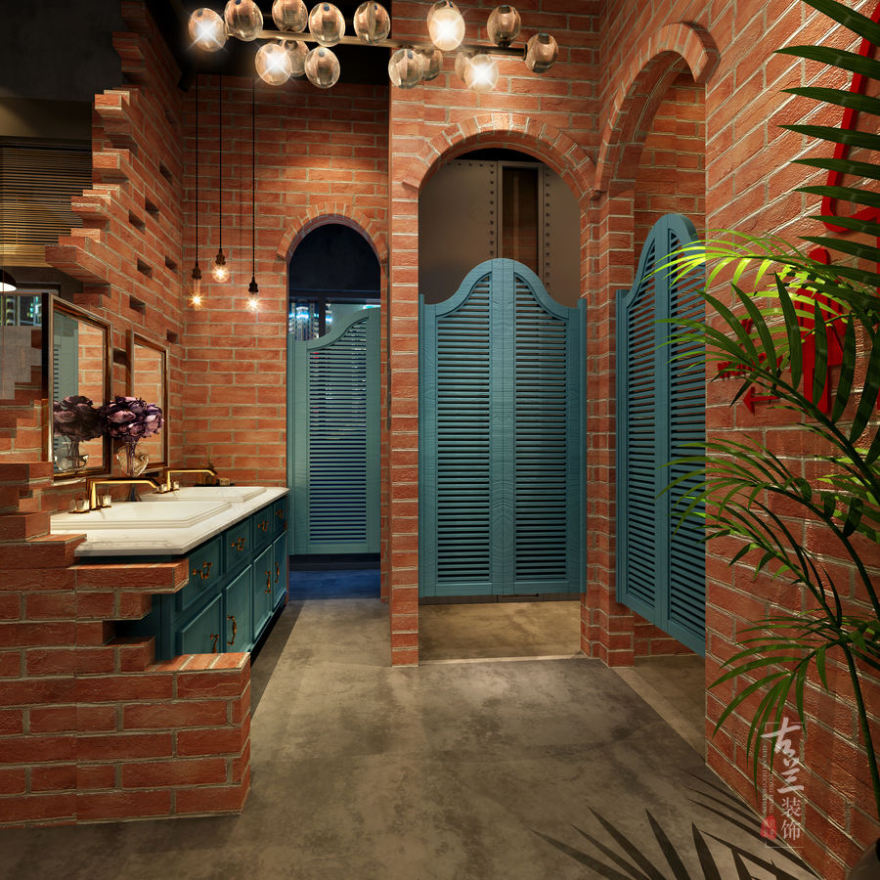 成都火锅店设计公司 嗨牛排火锅店(吉泰店)-9