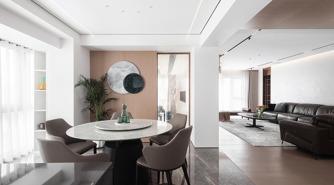 
原木与留白--现代轻奢舒适雅居 -11