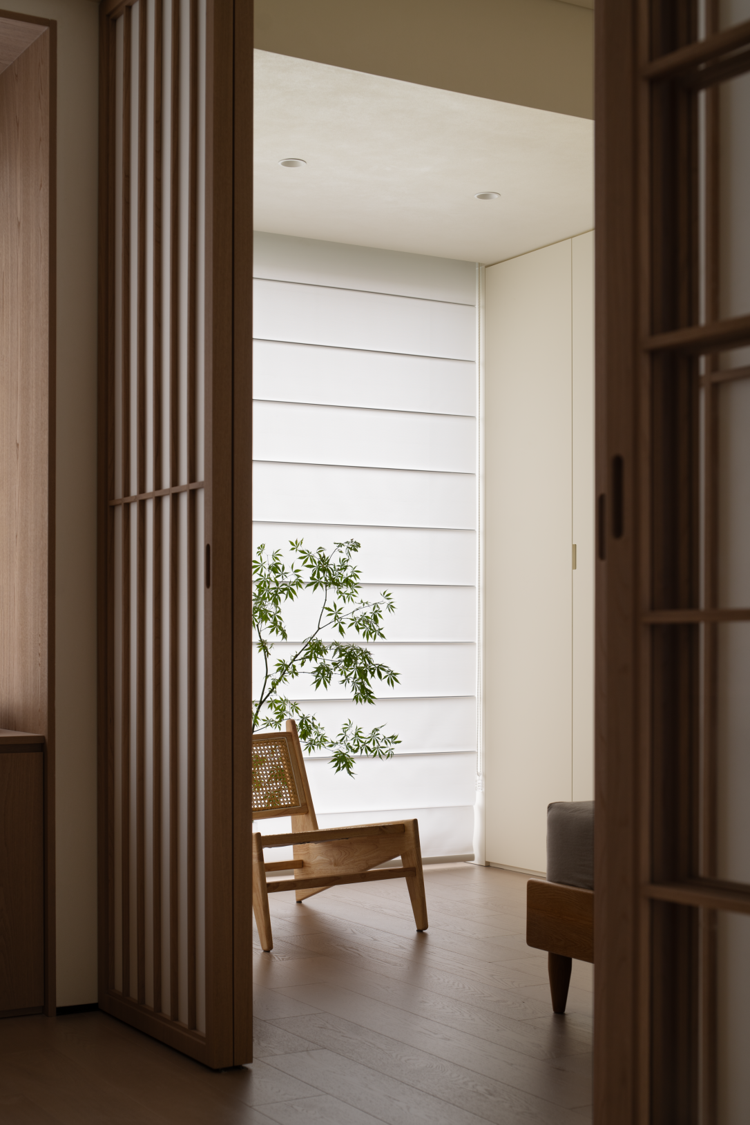 纵远联行设计「实景」木与光的空间独白丨中国福州丨福州纵远联行空间设计有限公司-34