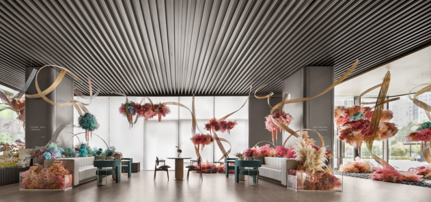 天津万科滨江都会售楼处丨中国天津丨赛拉维设计CLV.DESIGN-38