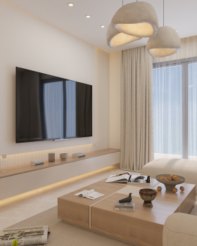 Wabi-Sabi Style Apartment at New Smouha, Alexandria