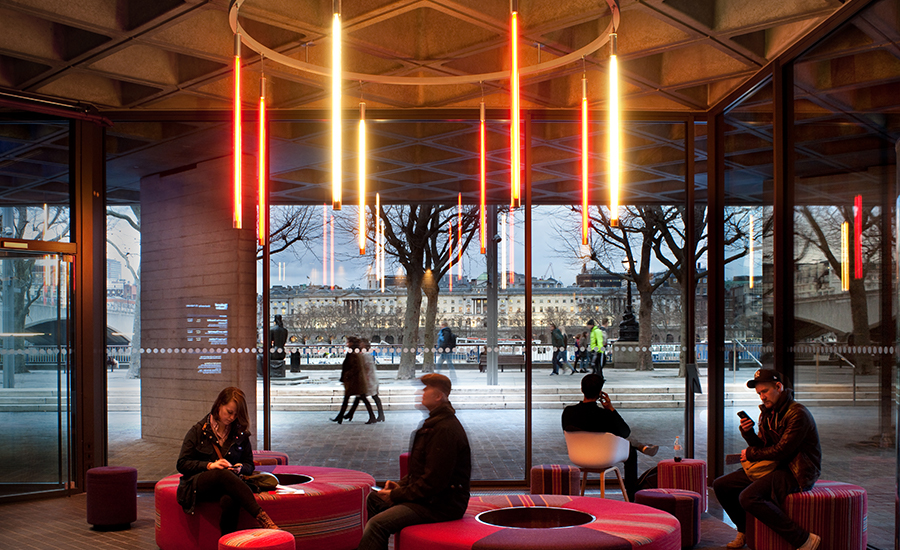 伦敦泰晤士河南岸国家剧院室内设计丨英国伦敦-19