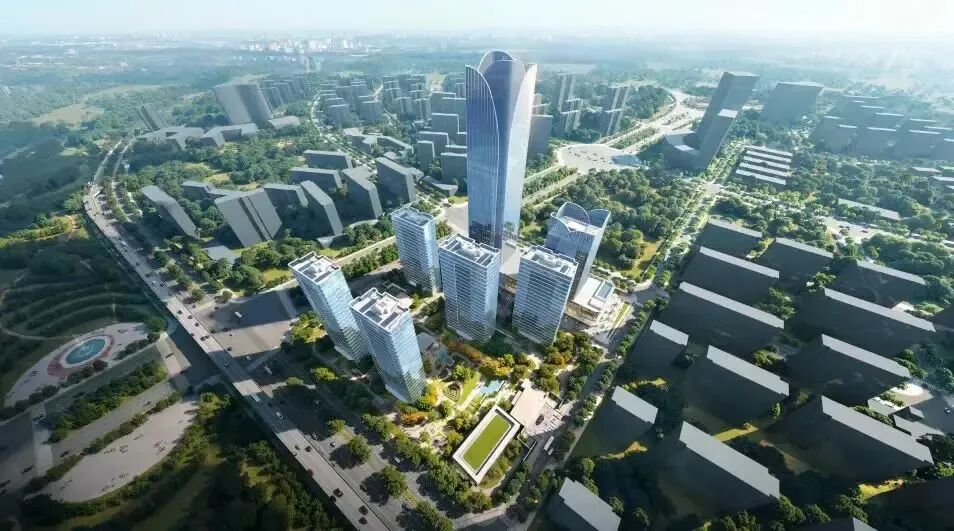 200米，28万平方新地标，CBS中筑幕墙签约榆林大锦中心项目-4