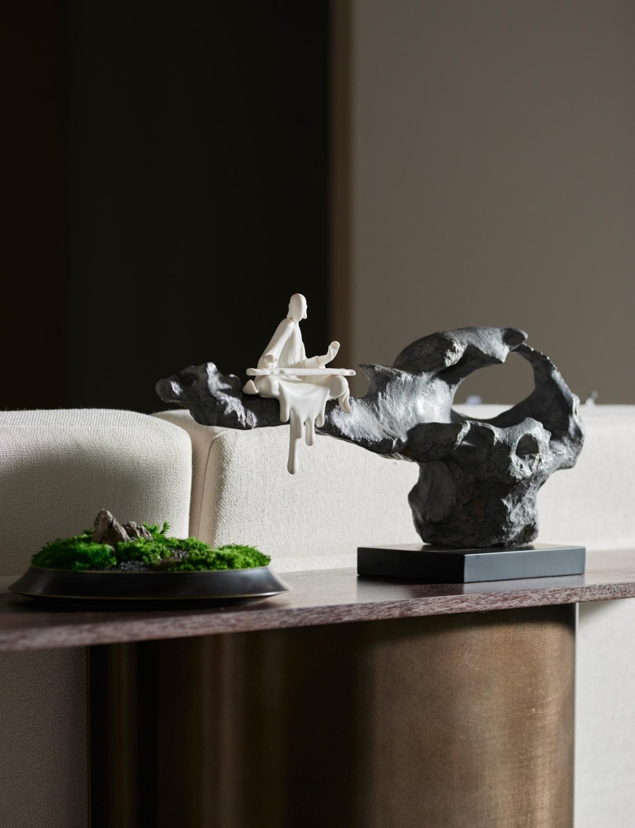 乌镇雅达乌镇临溪苑合院下叠样板间丨中国丨广州大朴艺术设计有限公司-14