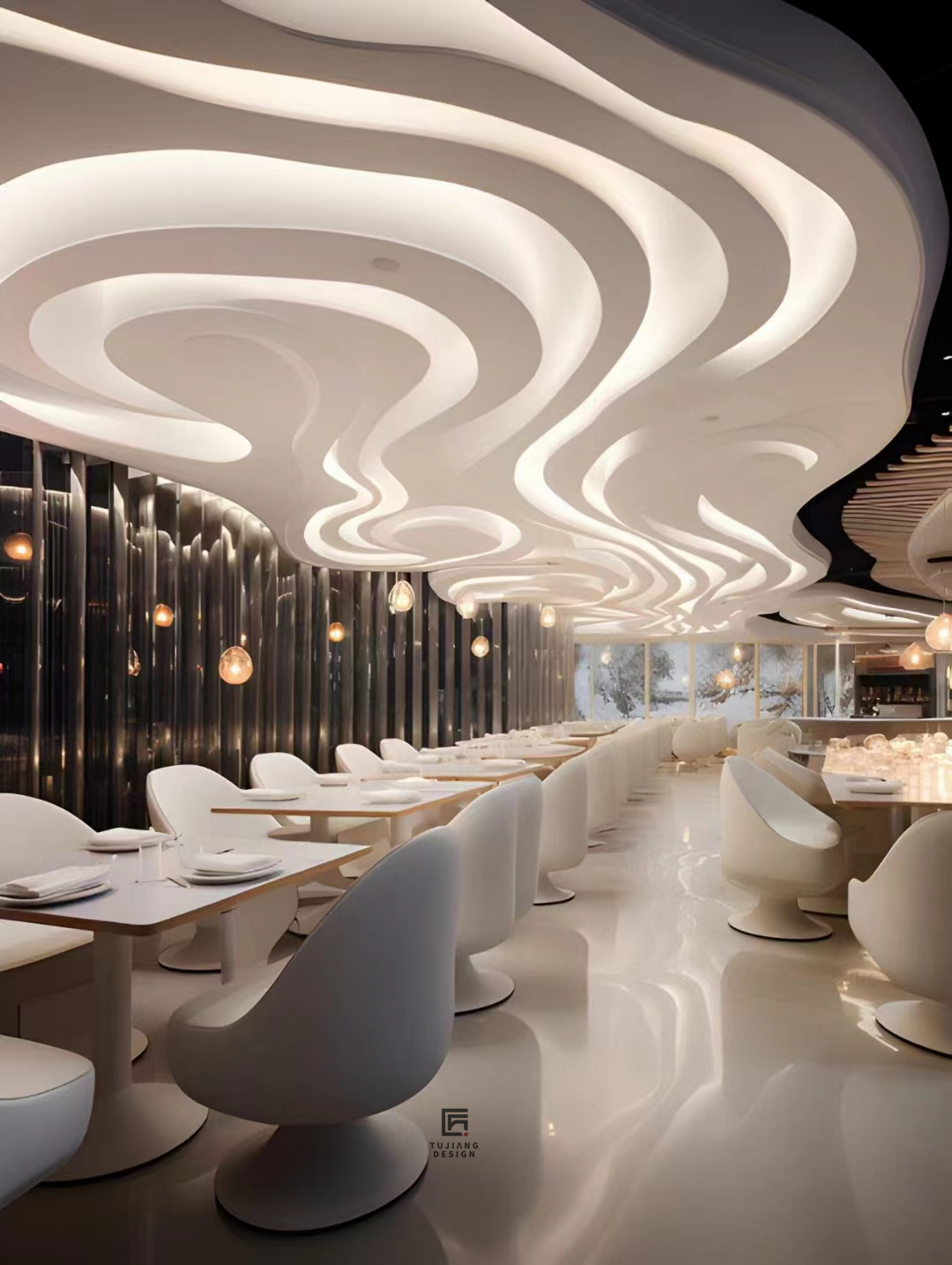 工装餐饮空间设计案例丨尽述人间烟火气-5