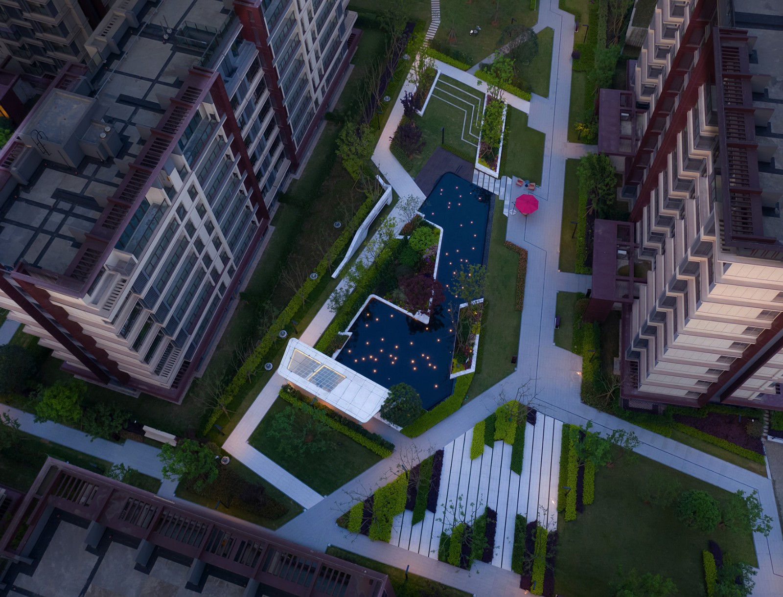 重庆龙湖开元·晶蓝住宅景观-34