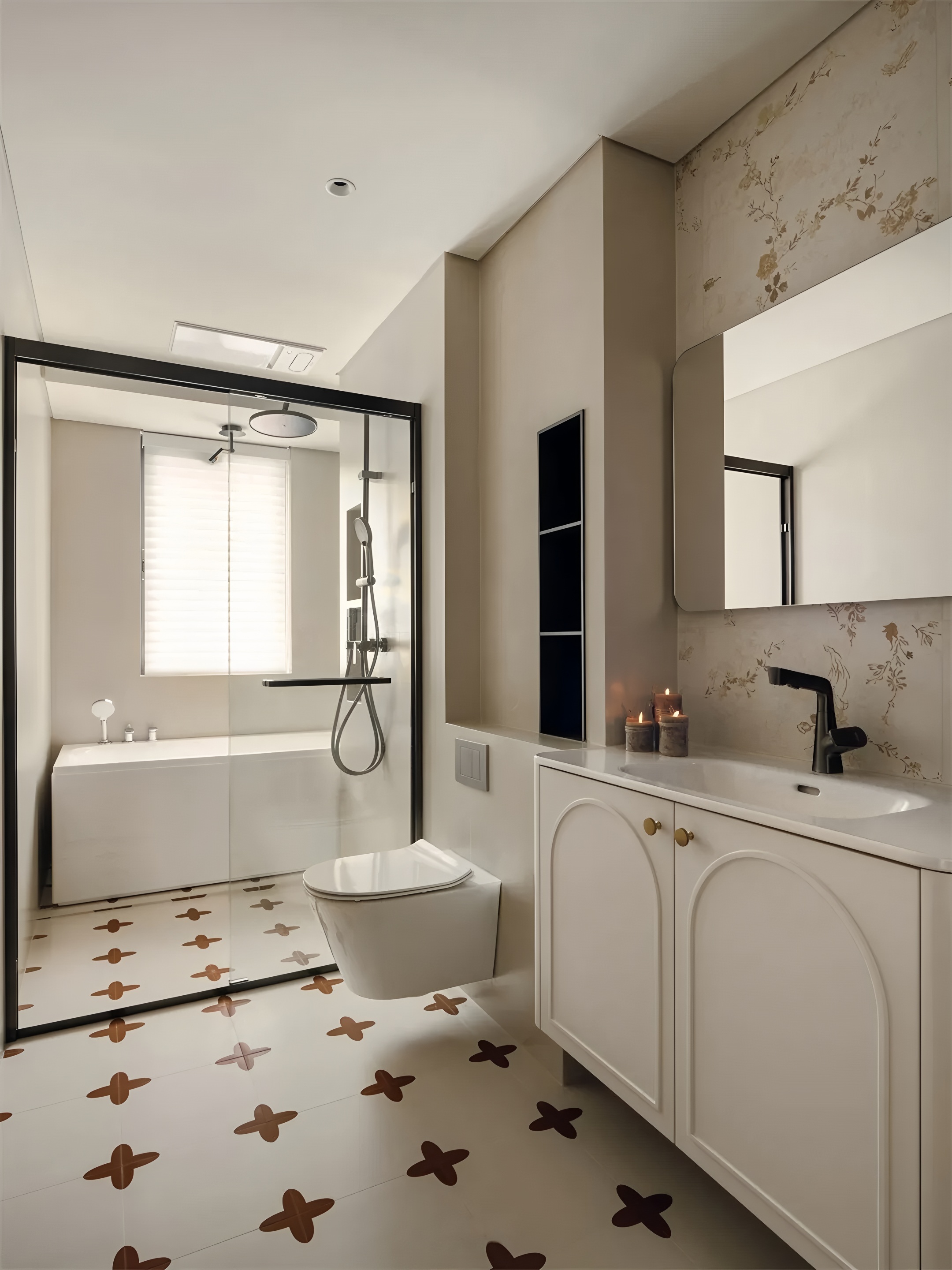 西安龙湖景粼天旭 166㎡丨中国西安丨几何空间设计-37