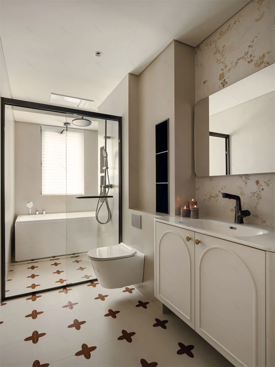 西安龙湖景粼天旭 166㎡丨中国西安丨几何空间设计-37