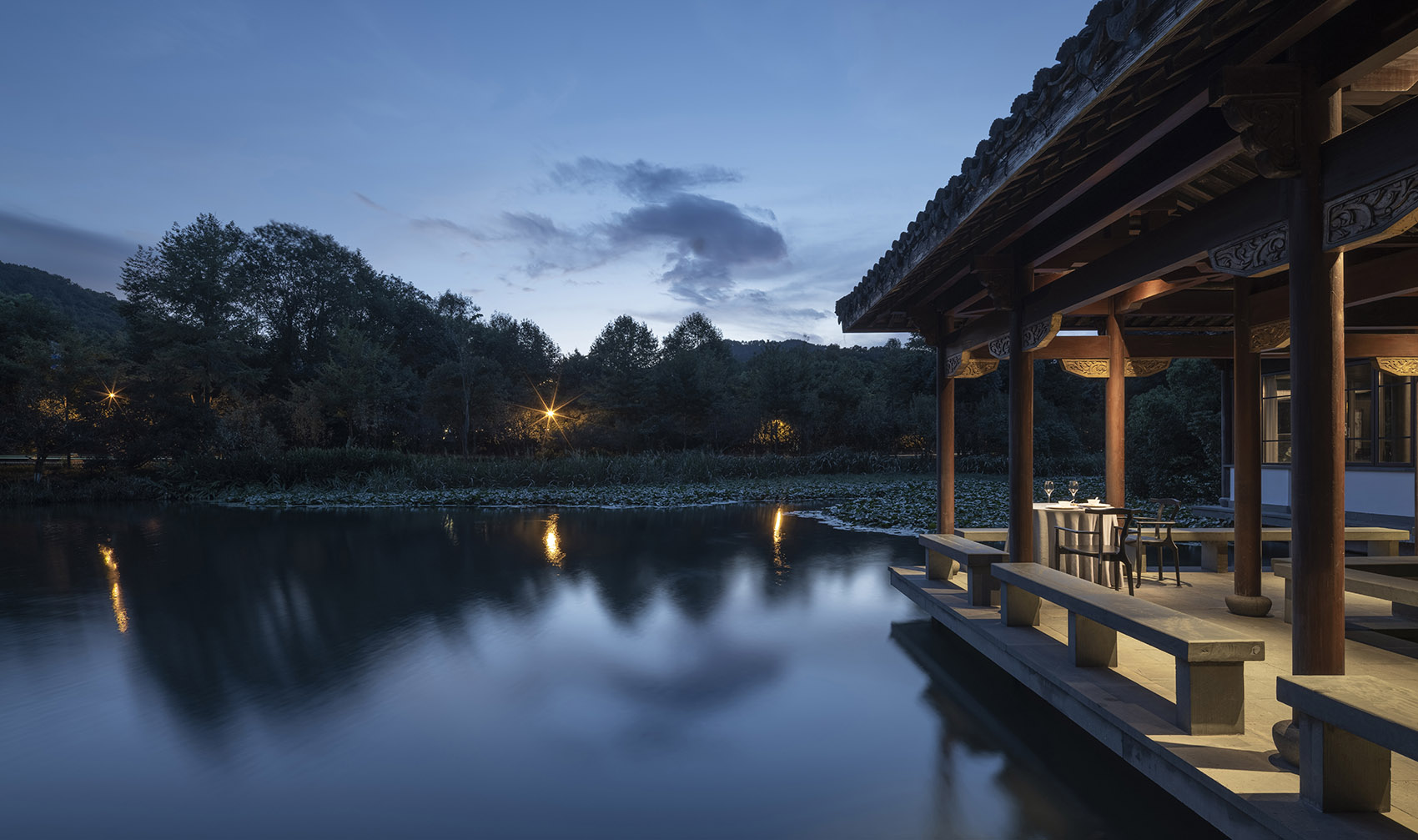 遇湖湾餐厅丨中国杭州丨慢珊瑚文旅设计-20