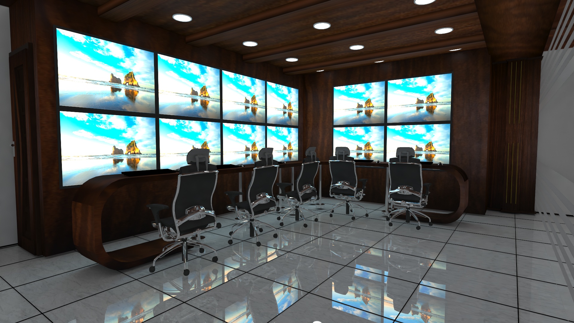 3D Interior Office Design-2