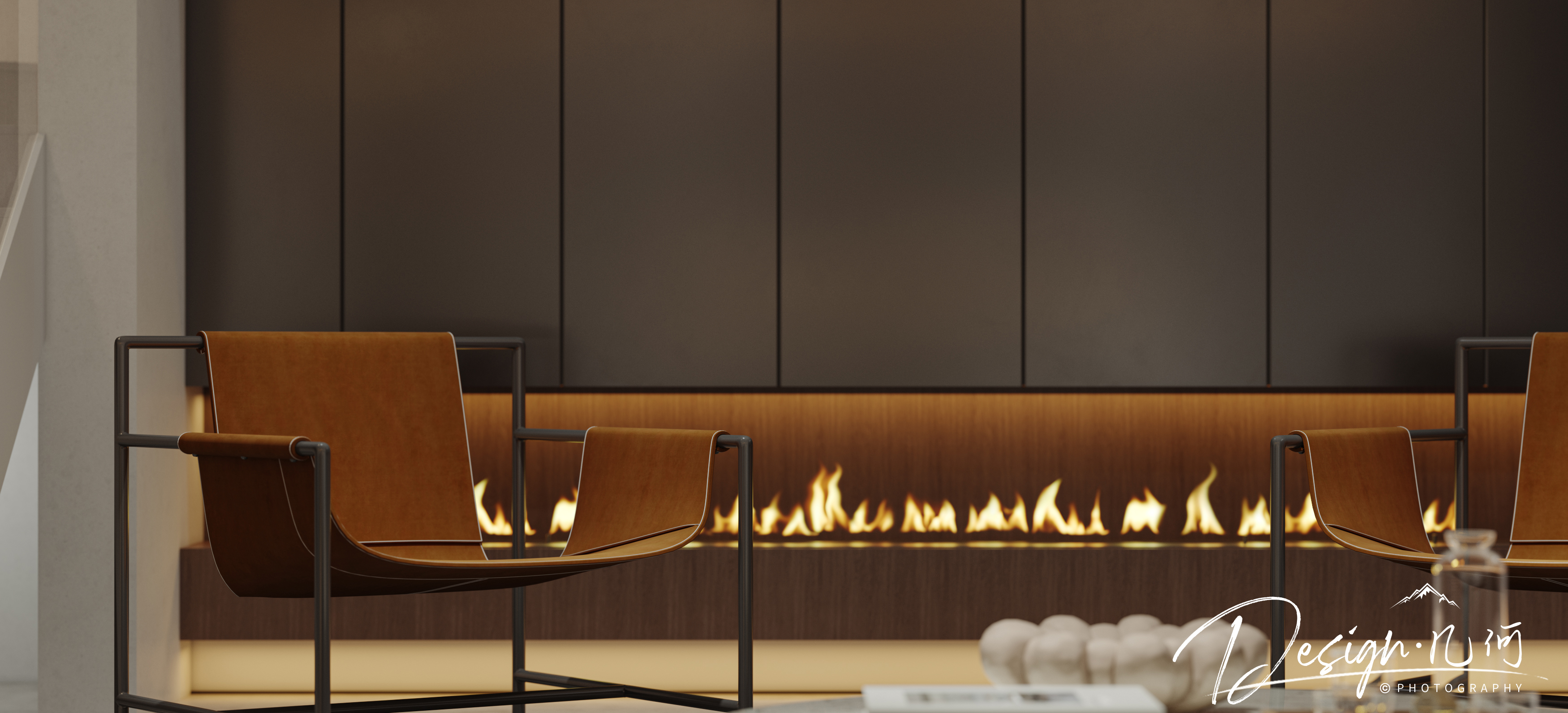 几何空间视觉表现 | 万科城市之光现代客餐厅-18