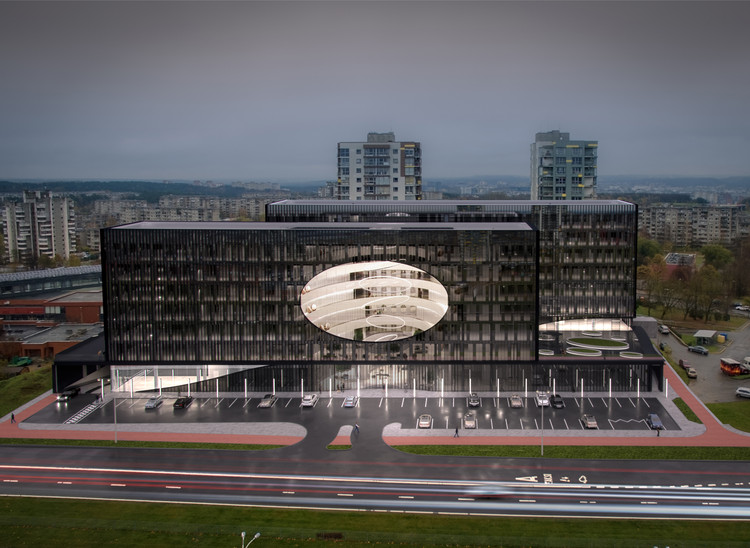 Peek Into This Contemporary Office Environment Through the Eye of this New Business Center Facade-16