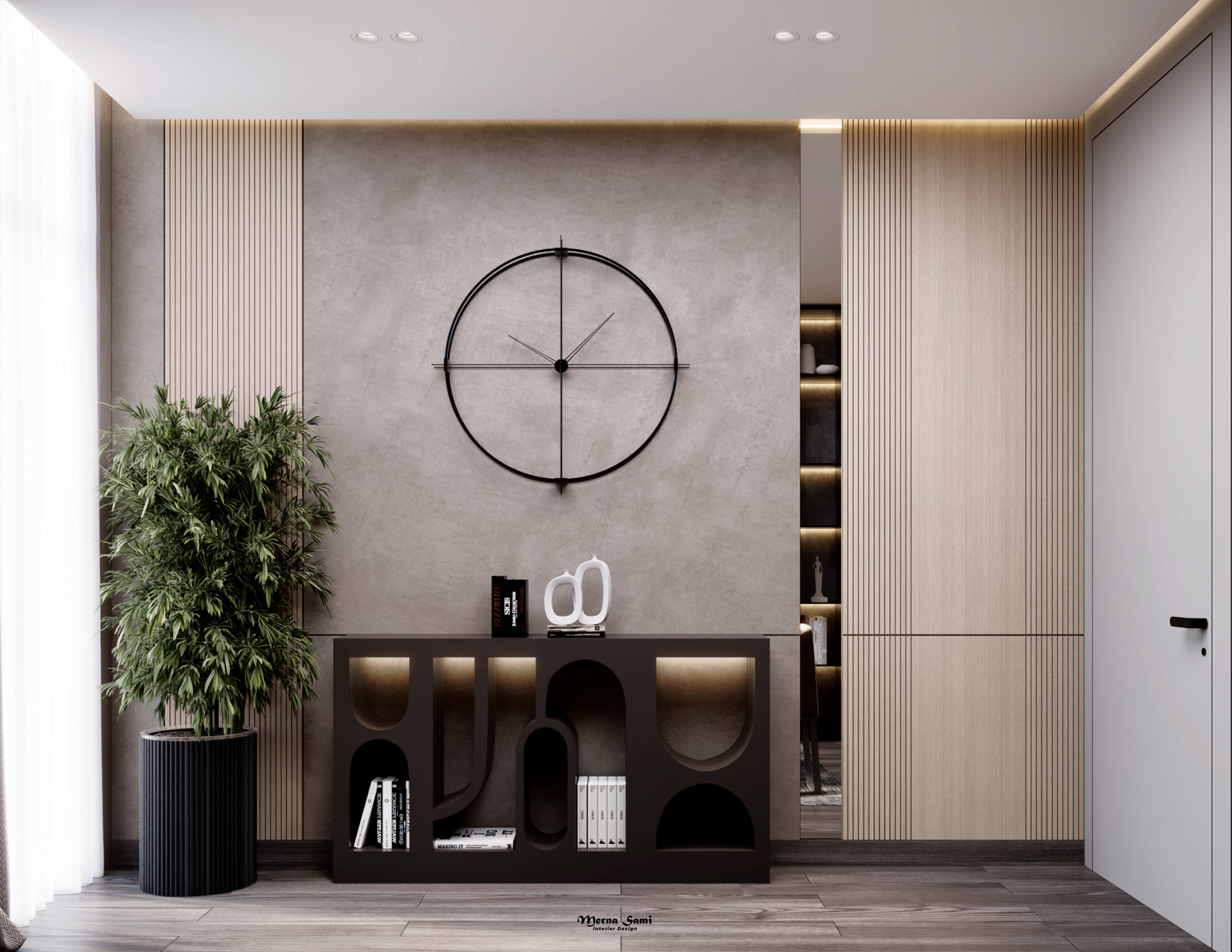 暗色调现代简约公寓丨M A S T E R-41