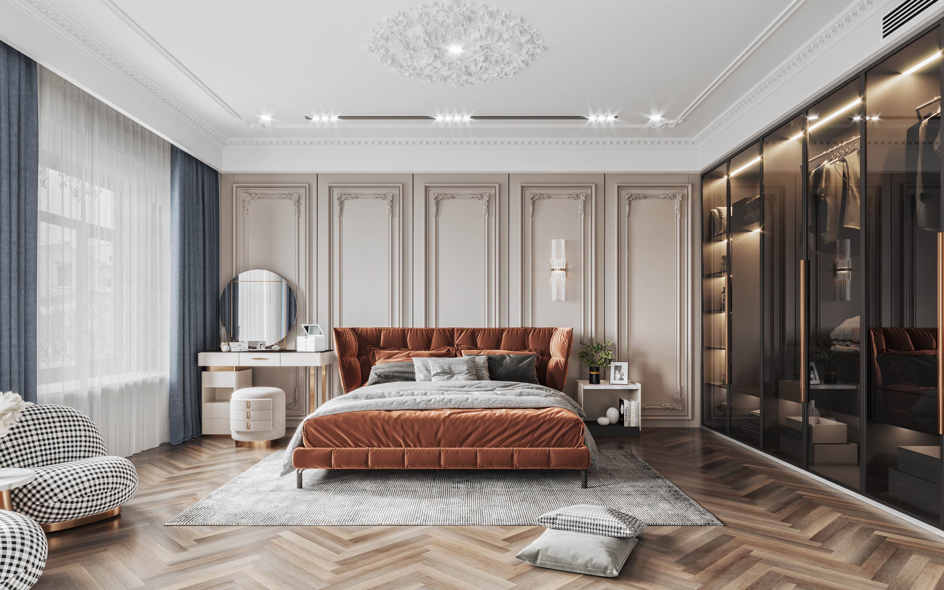 现代法式浪漫满屋-18