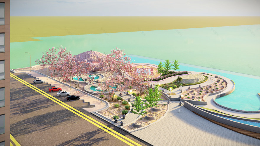 日本公共公园,樱花花园丨saria Bek-12