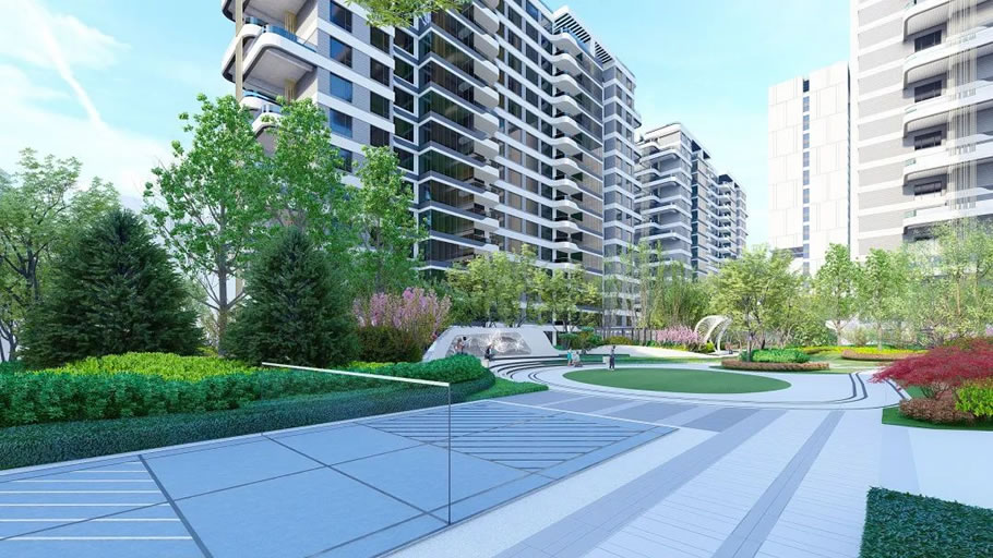 淄博鼎成森林城景观设计丨中国淄博丨同圆设计集团景观设计院-79